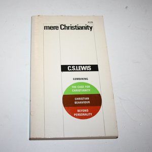 C.S.Lewis Mere Christianity Vintage Paperback Book